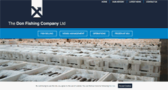 Desktop Screenshot of donfishing.co.uk