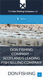 Mobile Screenshot of donfishing.co.uk